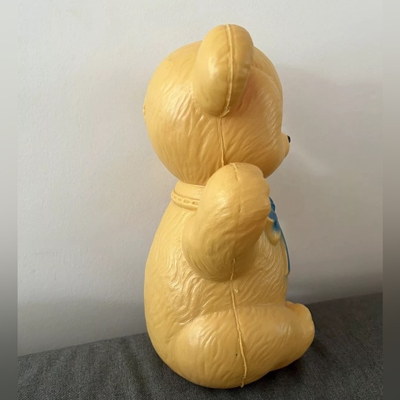 2 Vintage Cute Banks Circus Clown Plastic Bank & Teddy Bear Bank - Picture 8 of 12